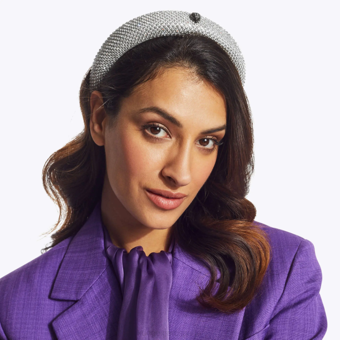 Kurt Geiger mujer diadema de cristal de londres 2LPR516 | accesorios plata